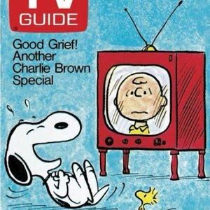 Charlie Brown TV Guide Cover Art